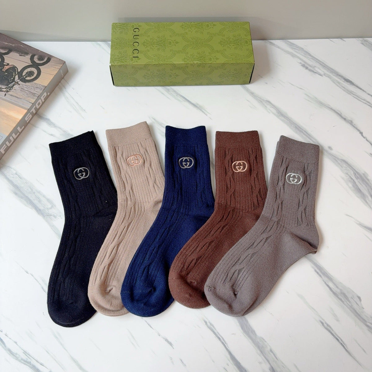 5-Pair Comfort Socks Set (1 BOX)-108