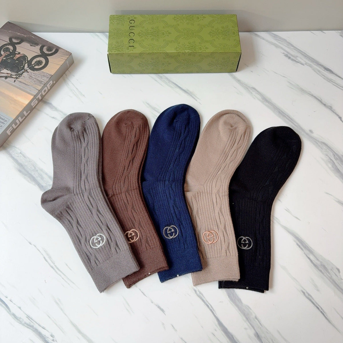5-Pair Comfort Socks Set (1 BOX)-108