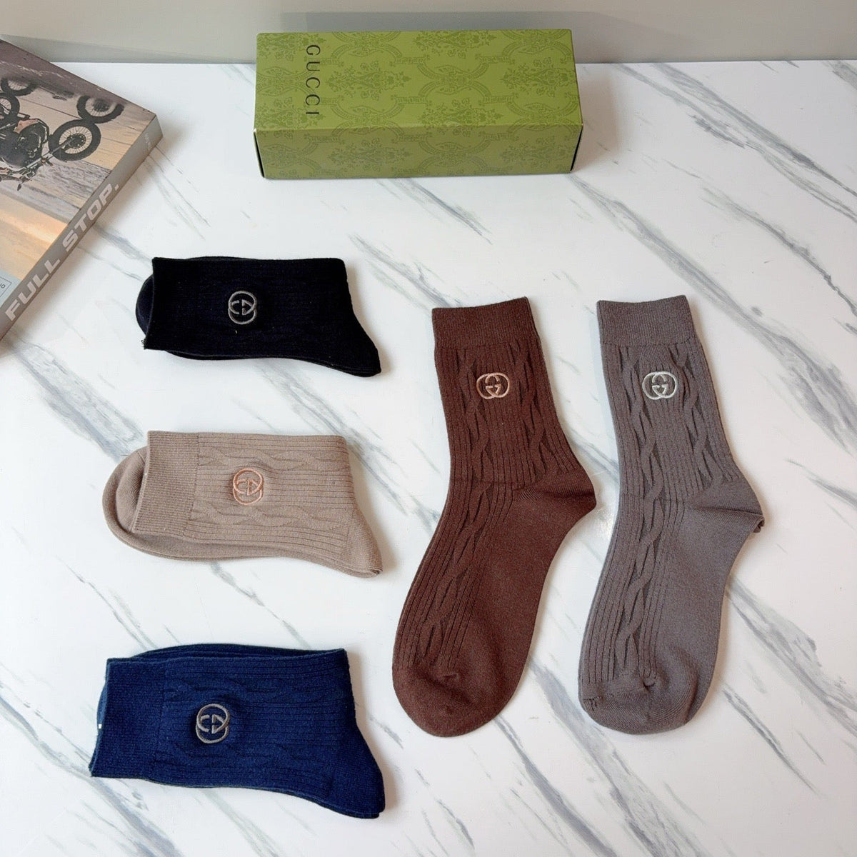 5-Pair Comfort Socks Set (1 BOX)-108