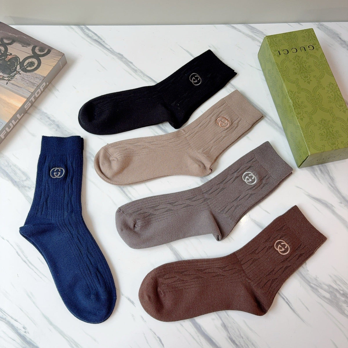 5-Pair Comfort Socks Set (1 BOX)-108