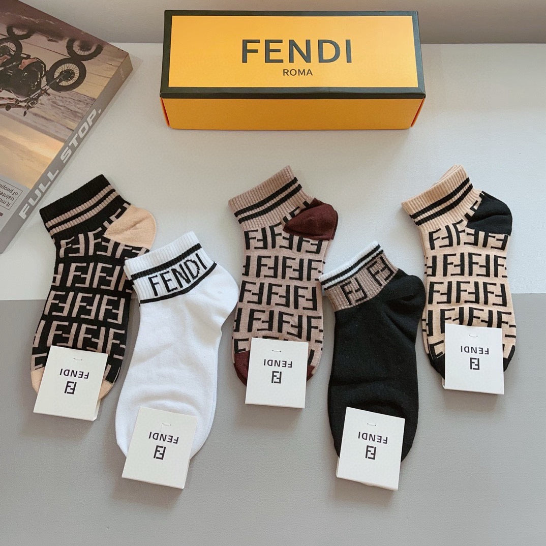 5-Pair Comfort Socks Set (1 BOX)-109