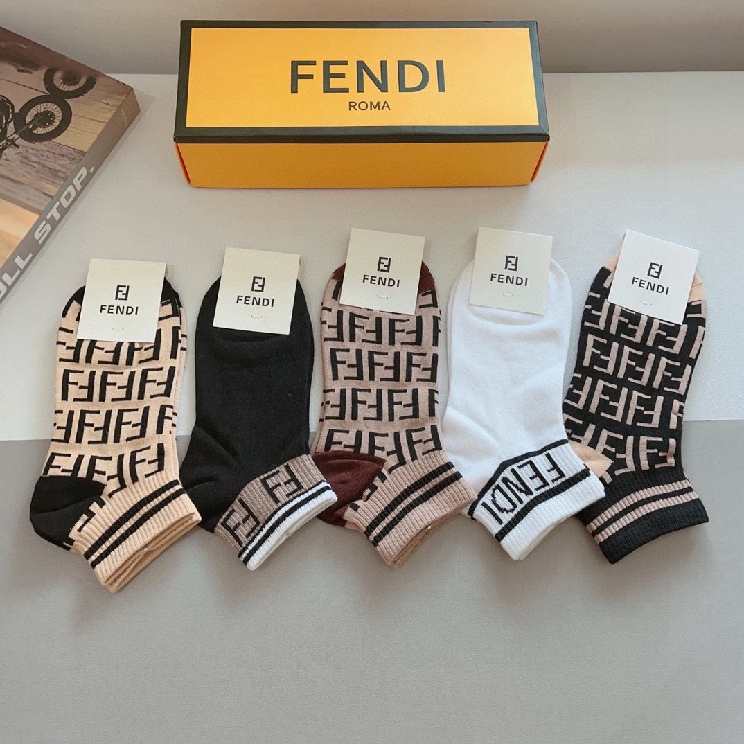 5-Pair Comfort Socks Set (1 BOX)-109