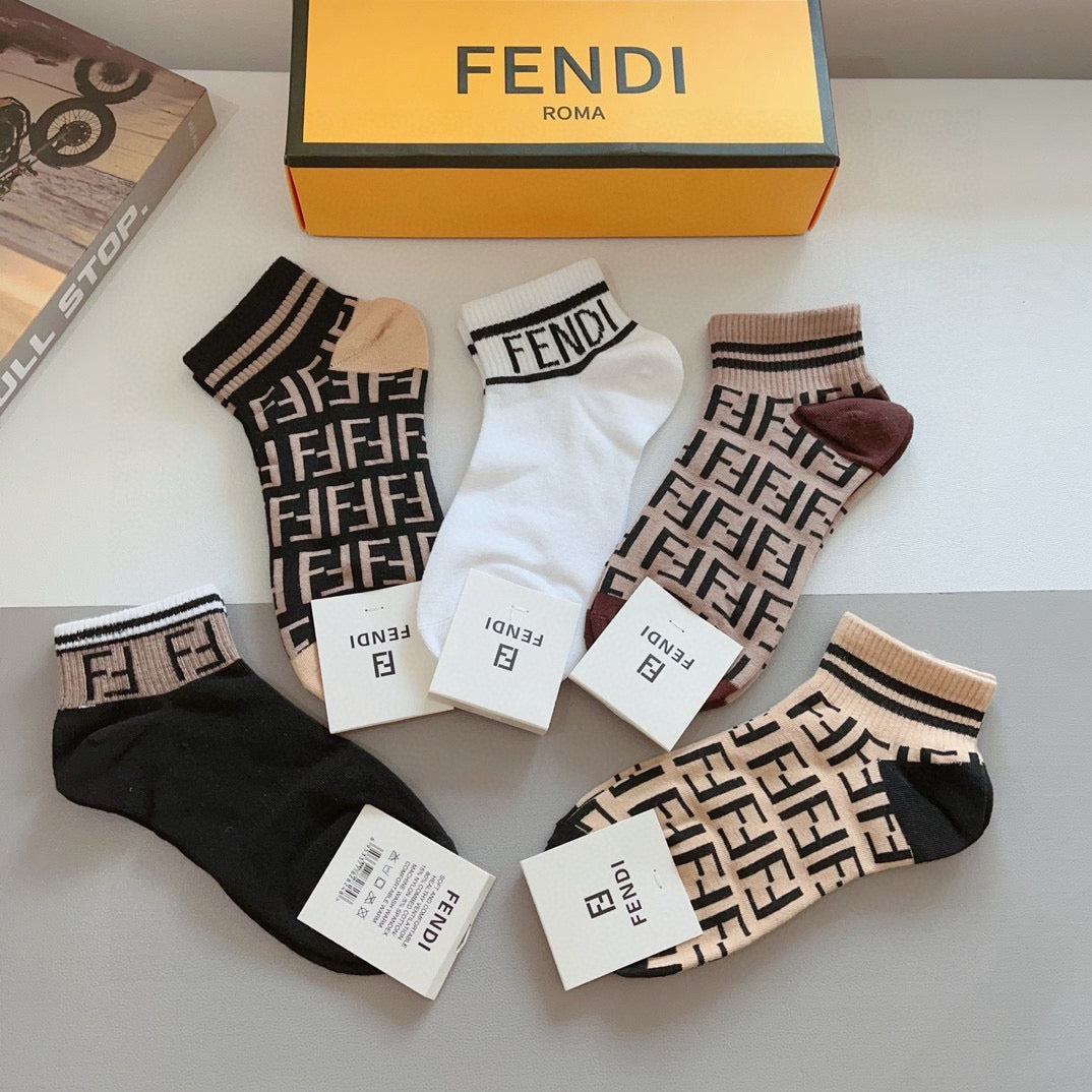 5-Pair Comfort Socks Set (1 BOX)-109