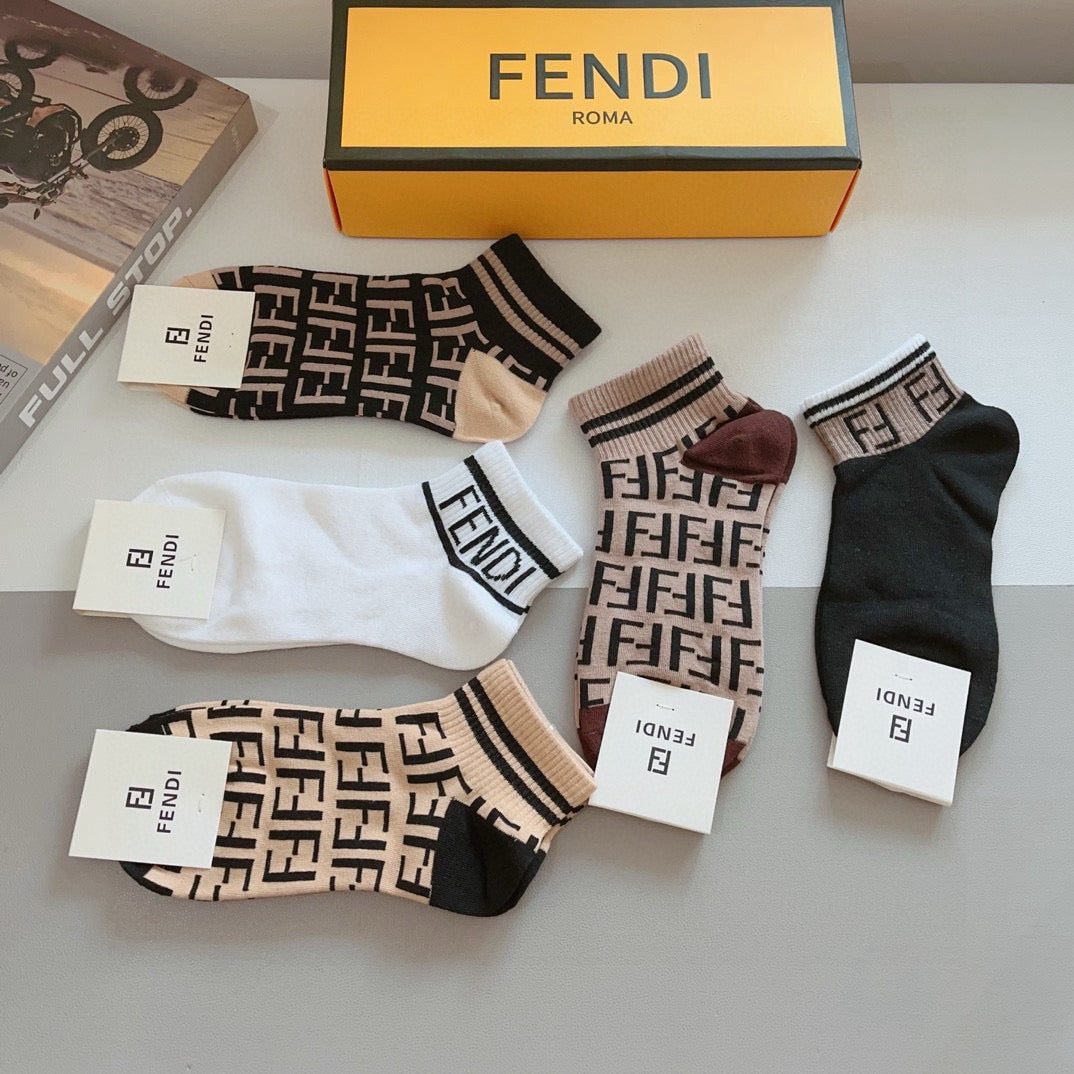 5-Pair Comfort Socks Set (1 BOX)-109