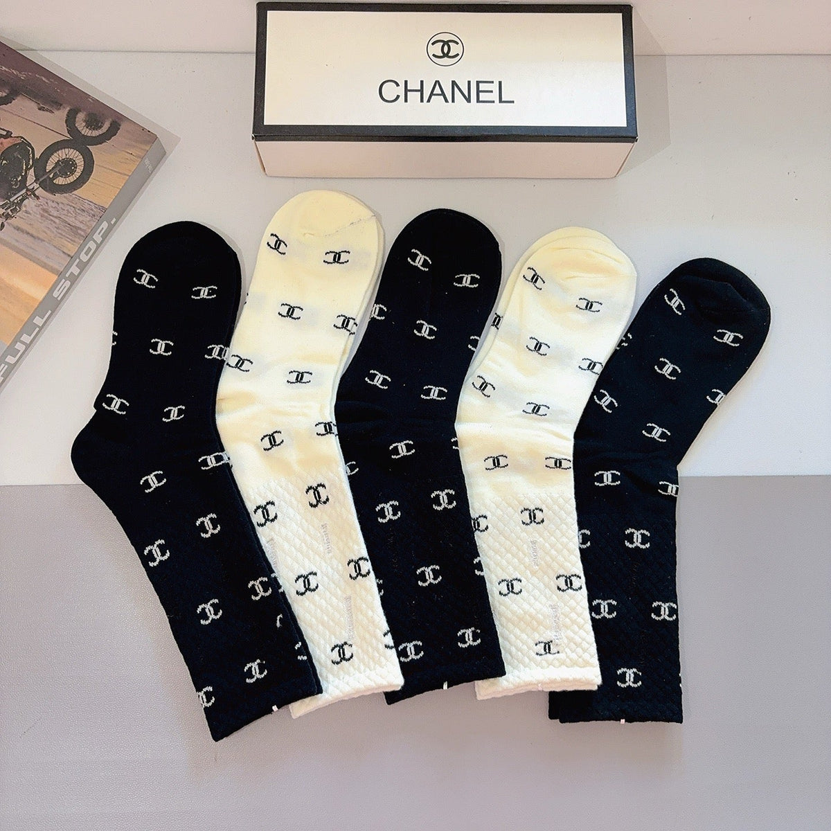 5-Pair Comfort Socks Set (1 BOX)-112