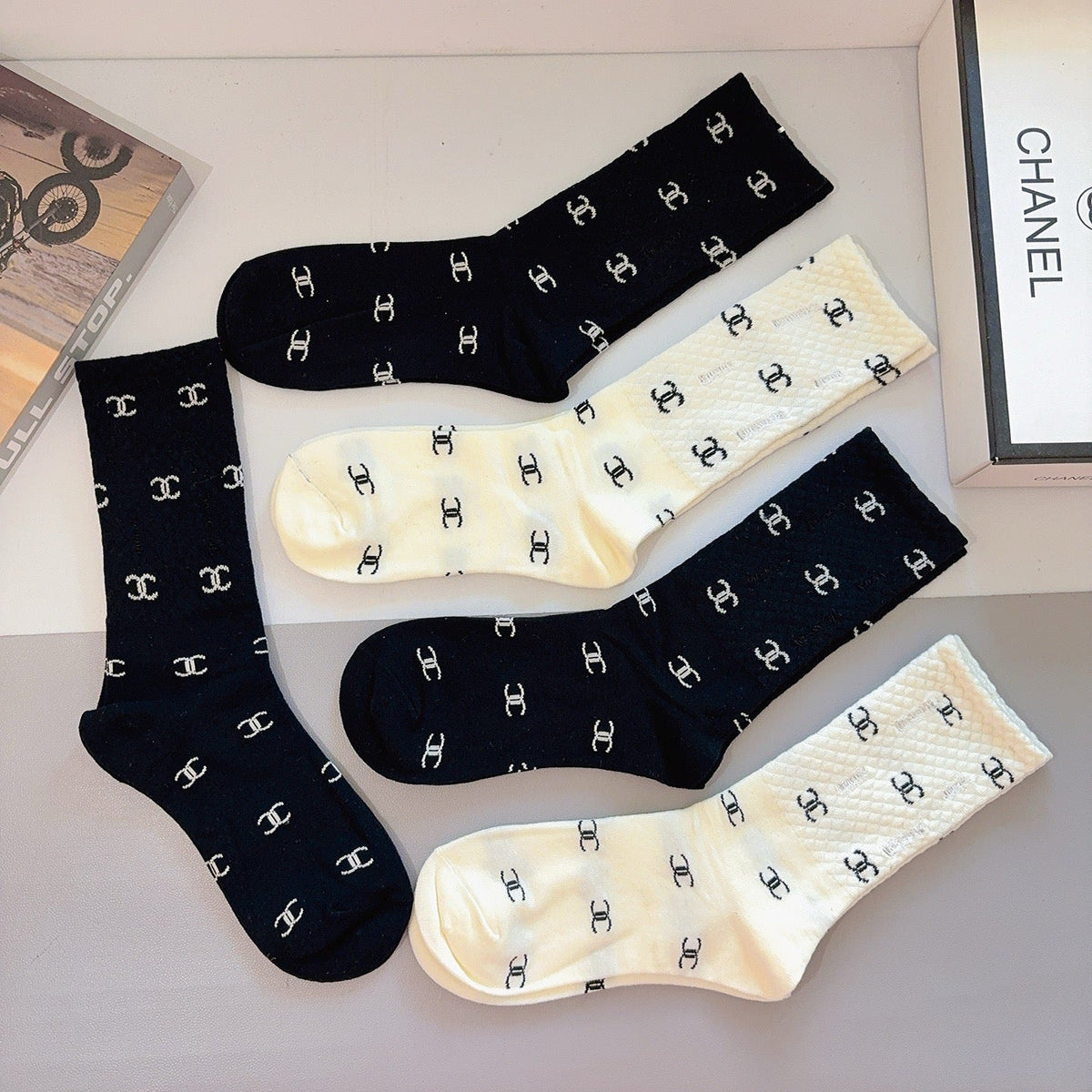 5-Pair Comfort Socks Set (1 BOX)-112