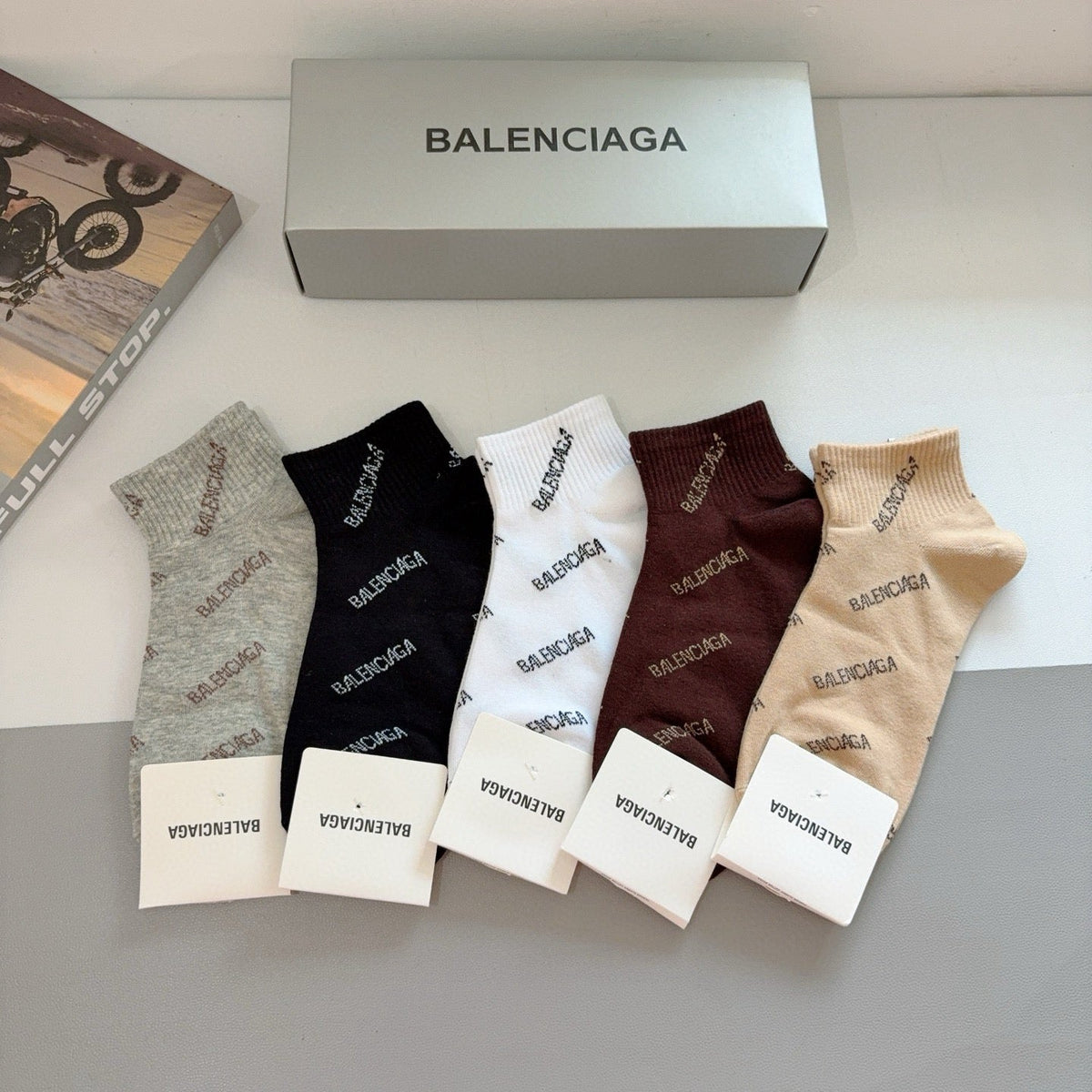 5-Pair Comfort Socks Set (1 BOX)-113