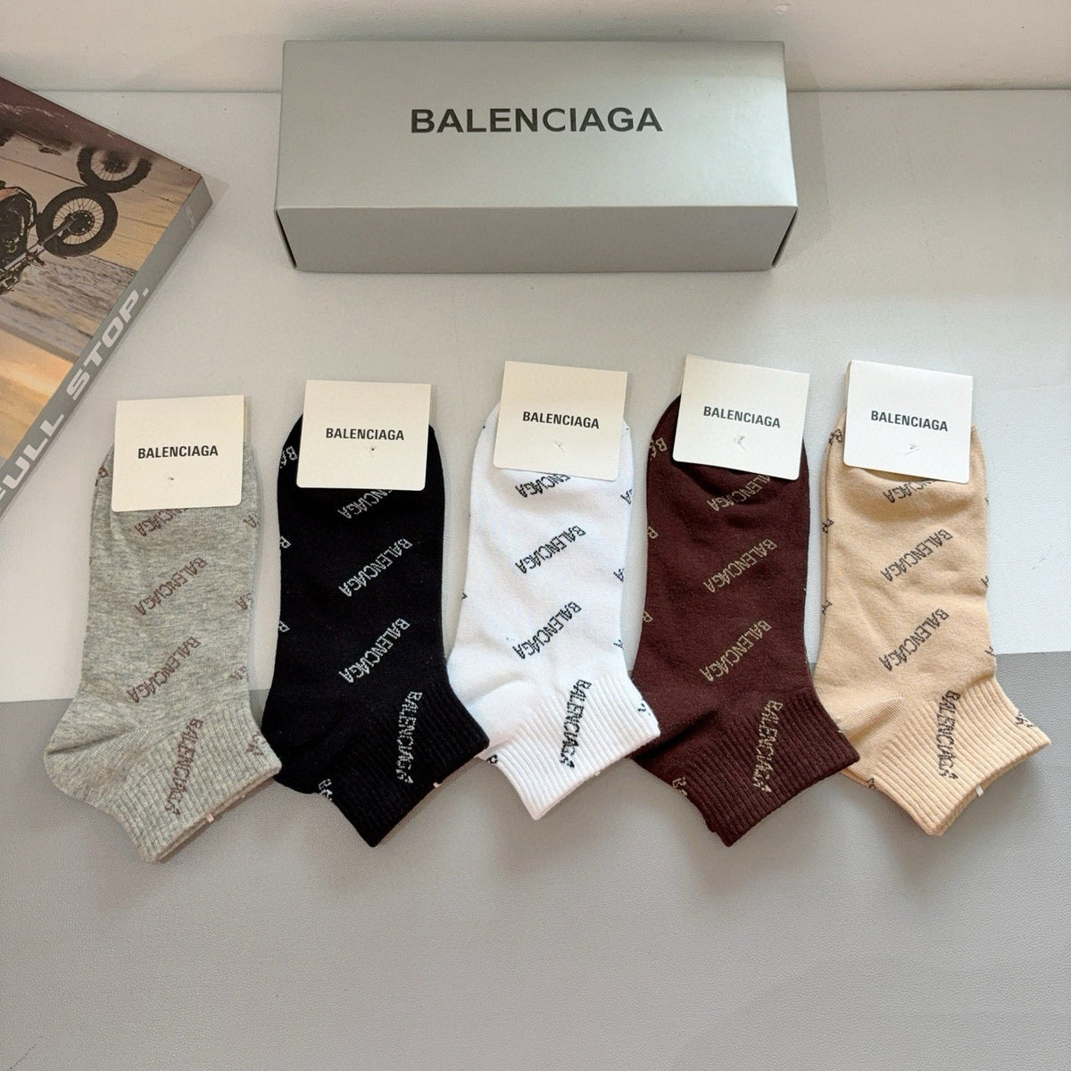 5-Pair Comfort Socks Set (1 BOX)-113