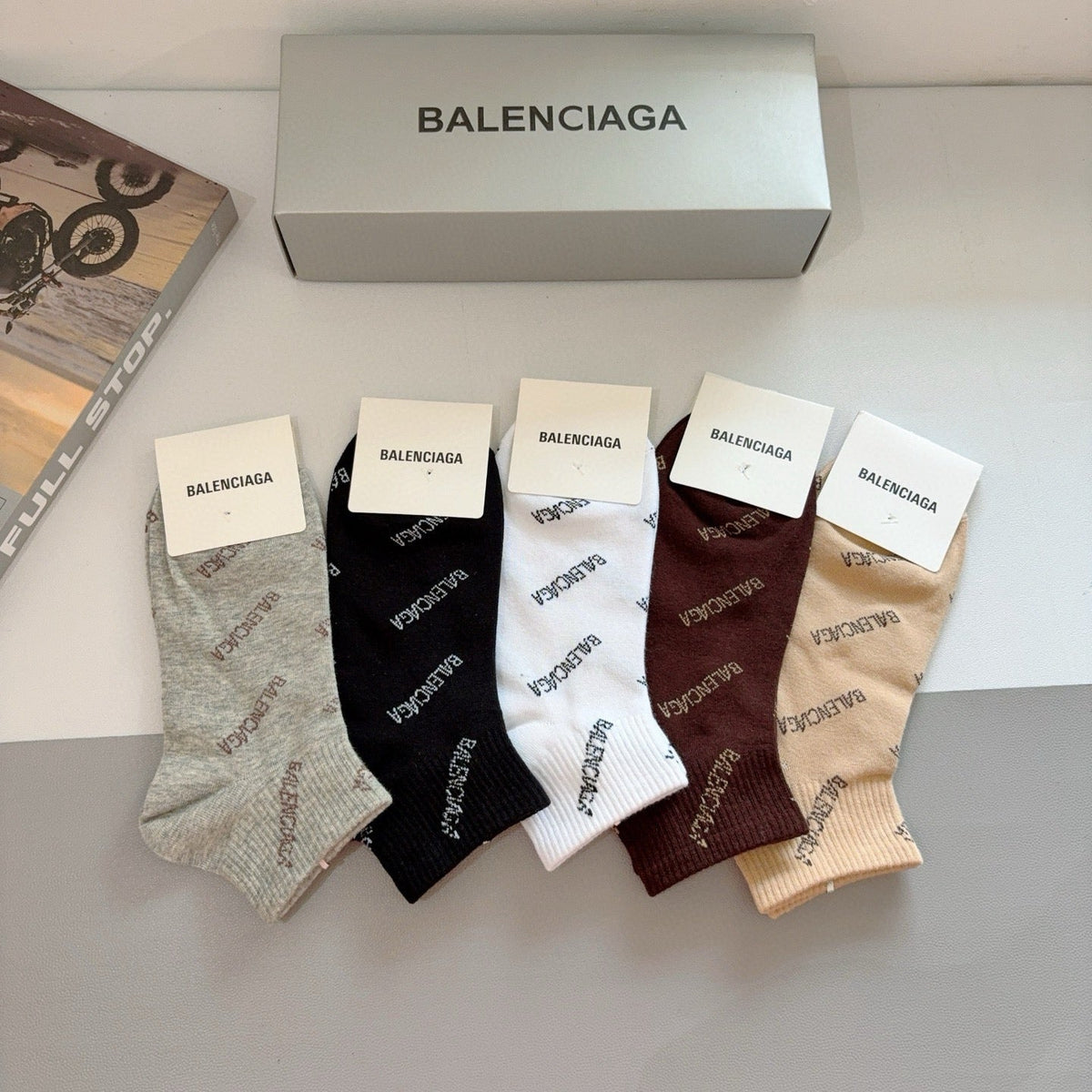 5-Pair Comfort Socks Set (1 BOX)-113