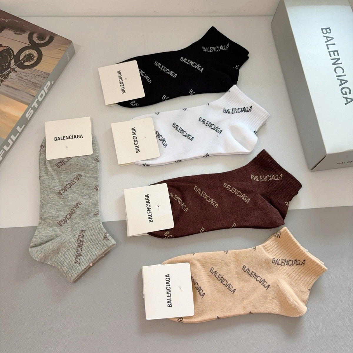 5-Pair Comfort Socks Set (1 BOX)-113