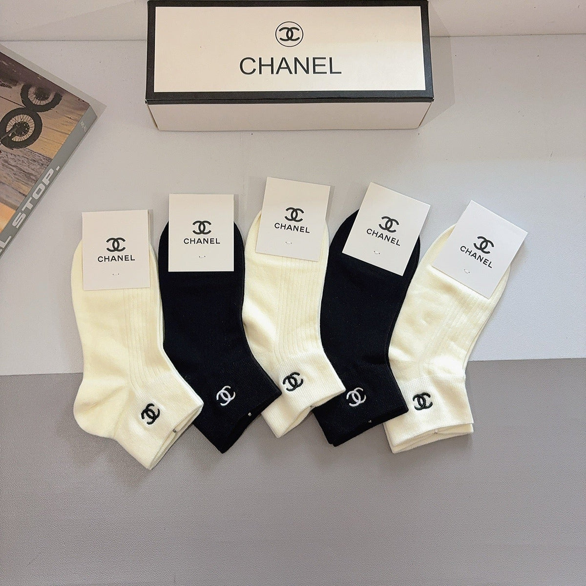 5-Pair Comfort Socks Set (1 BOX)-114