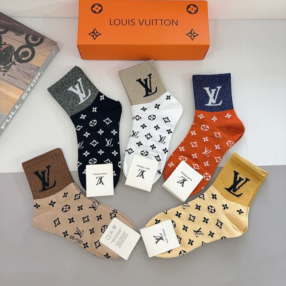 5-Pair Comfort Socks Set (1 BOX)-115