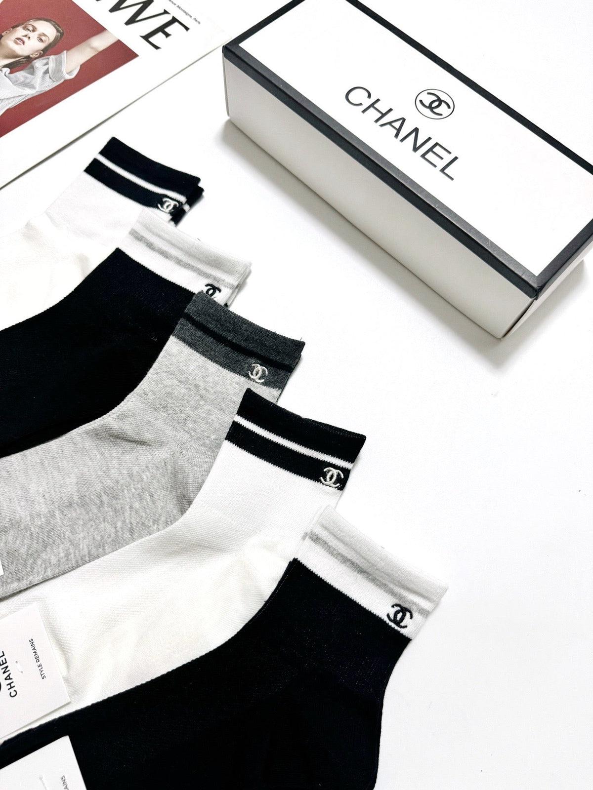 5-Pair Comfort Socks Set (1 BOX)-117