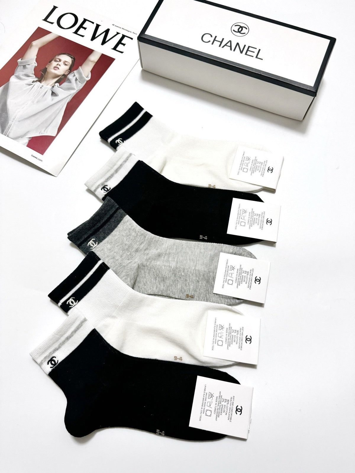 5-Pair Comfort Socks Set (1 BOX)-117