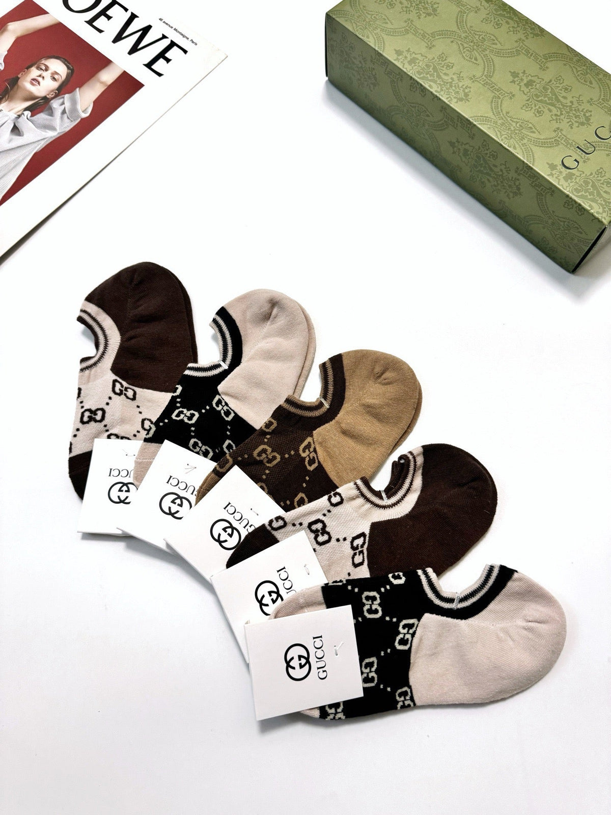 5-Pair Comfort Socks Set (1 BOX)-121