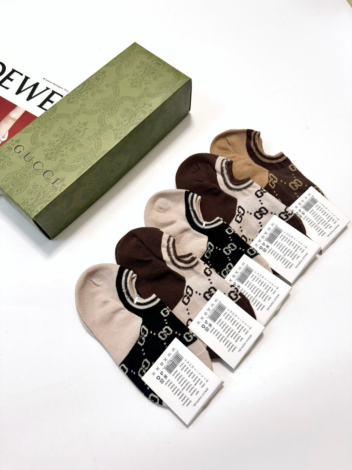 5-Pair Comfort Socks Set (1 BOX)-121