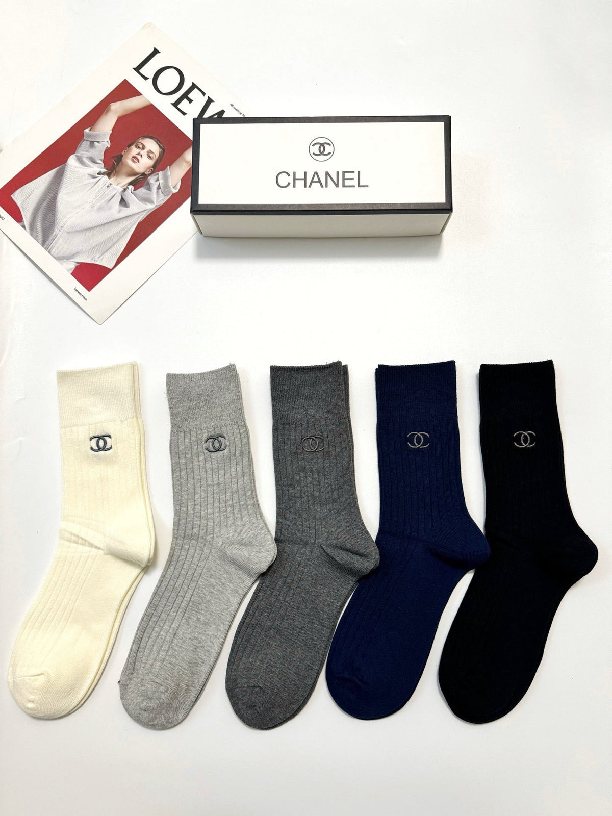 5-Pair Comfort Socks Set (1 BOX)-122
