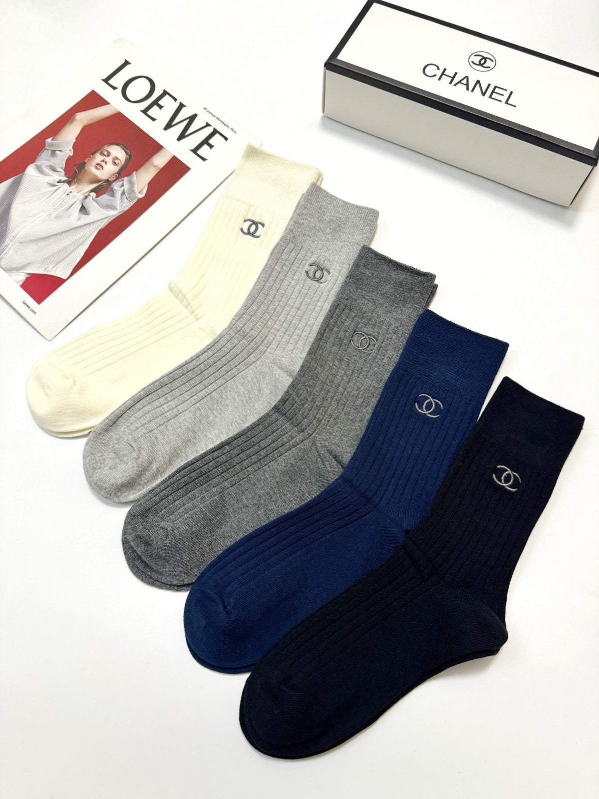 5-Pair Comfort Socks Set (1 BOX)-122