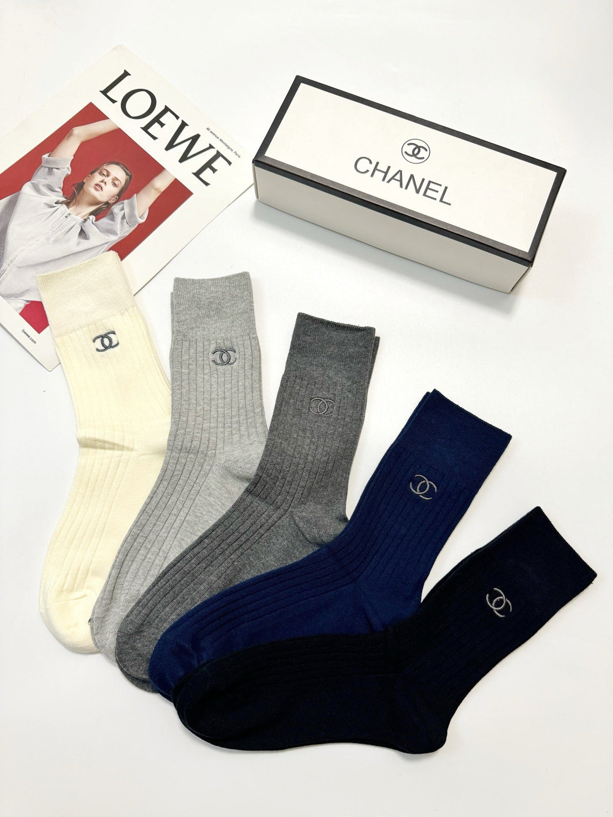 5-Pair Comfort Socks Set (1 BOX)-122