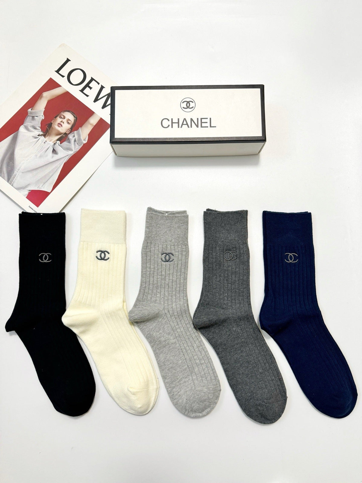 5-Pair Comfort Socks Set (1 BOX)-122