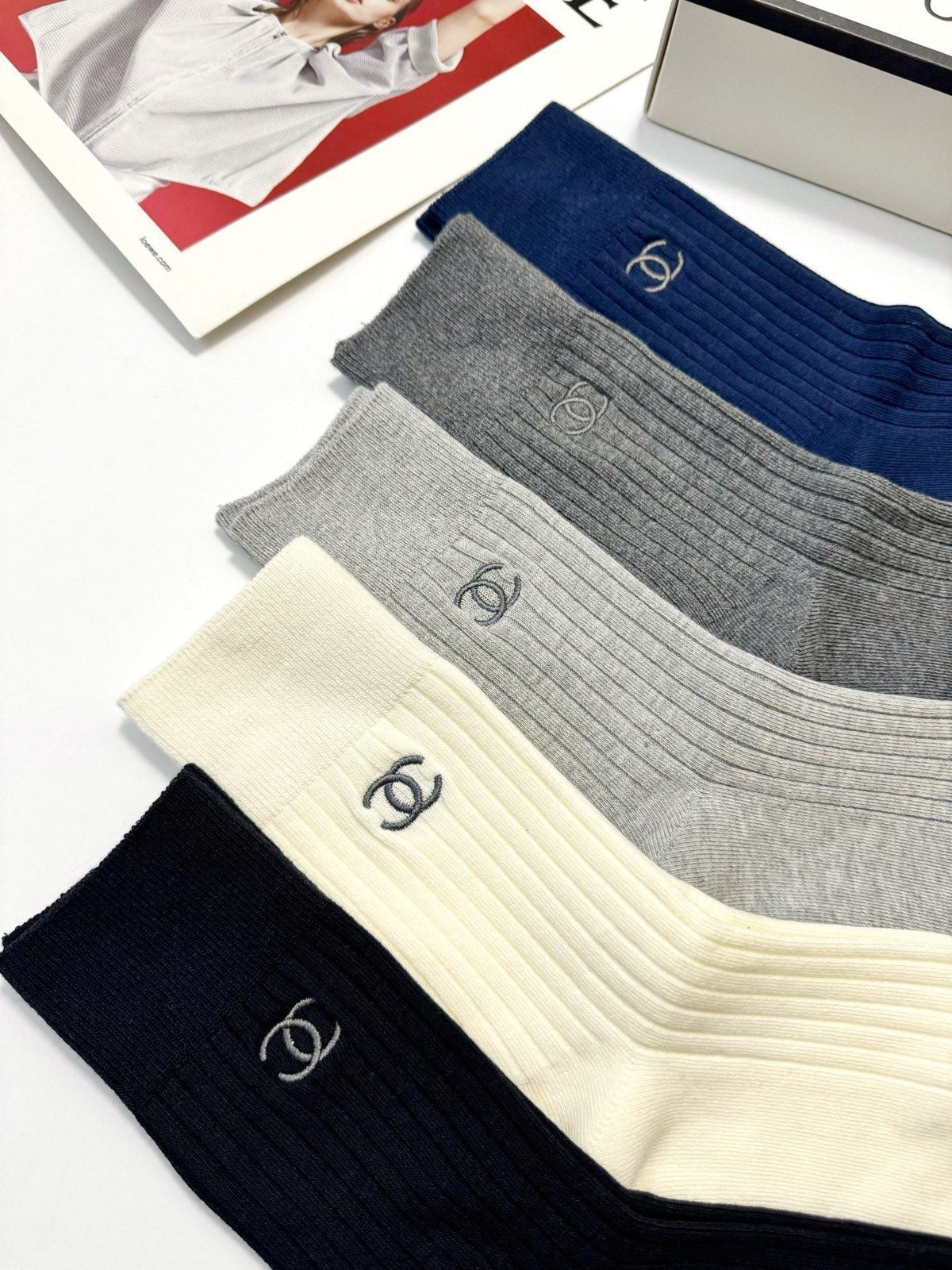 5-Pair Comfort Socks Set (1 BOX)-122