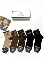 5-Pair Comfort Socks Set (1 BOX)-123