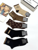 5-Pair Comfort Socks Set (1 BOX)-123