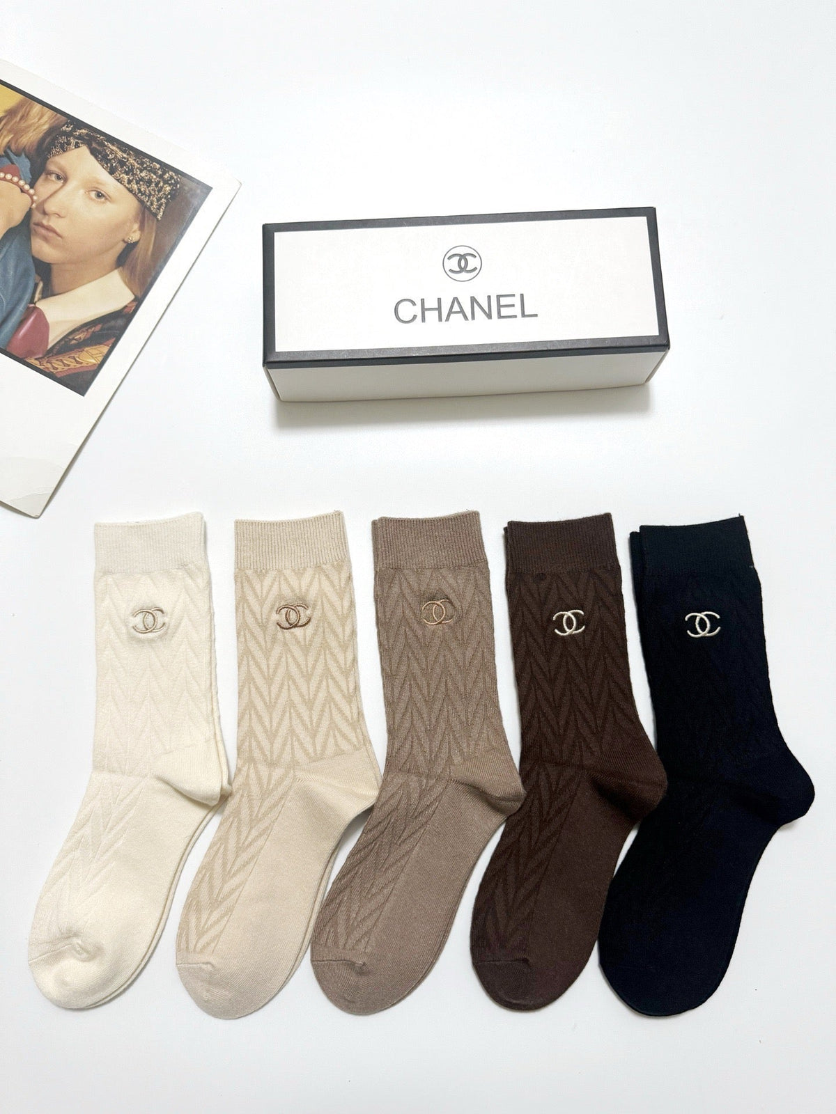 5-Pair Comfort Socks Set (1 BOX)-125