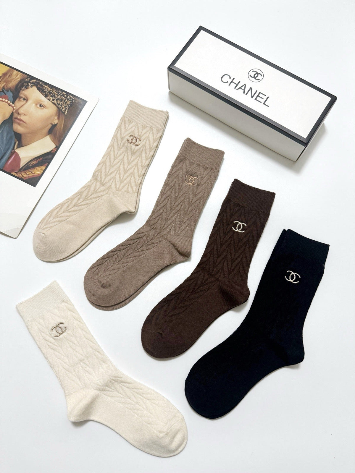 5-Pair Comfort Socks Set (1 BOX)-125