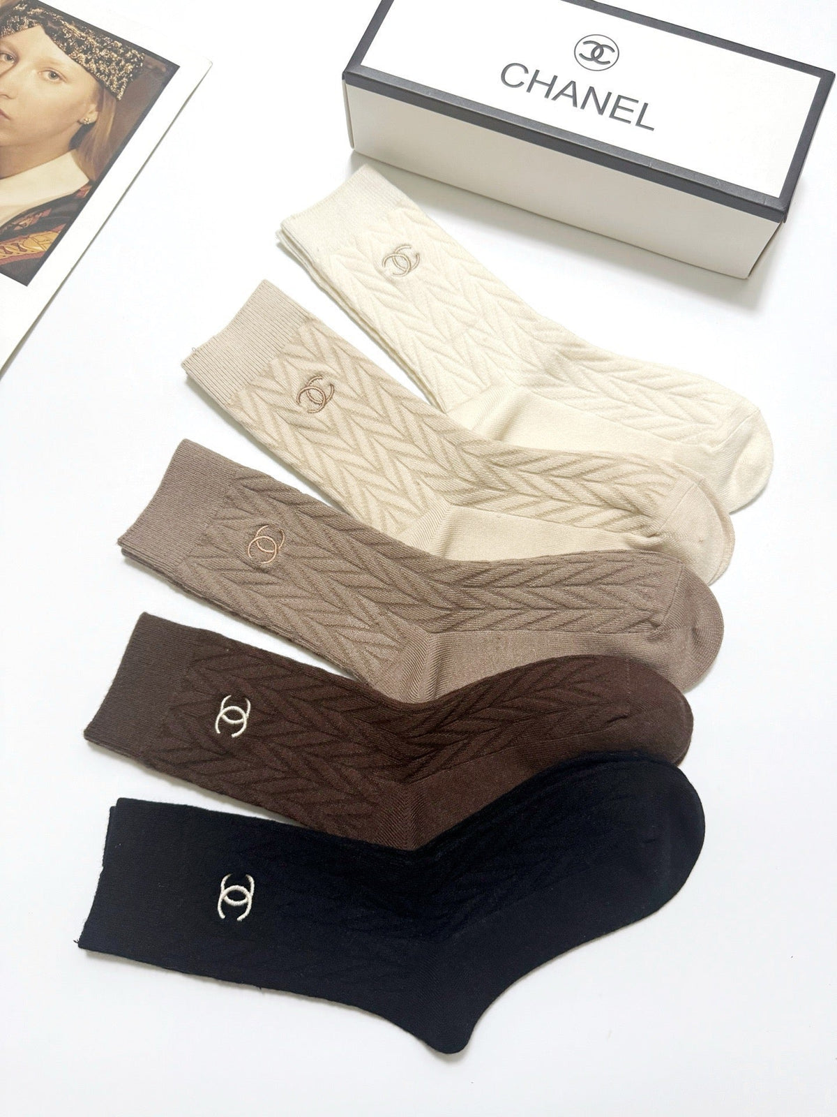 5-Pair Comfort Socks Set (1 BOX)-125