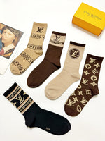5-Pair Comfort Socks Set (1 BOX)-126