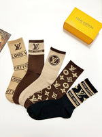 5-Pair Comfort Socks Set (1 BOX)-126