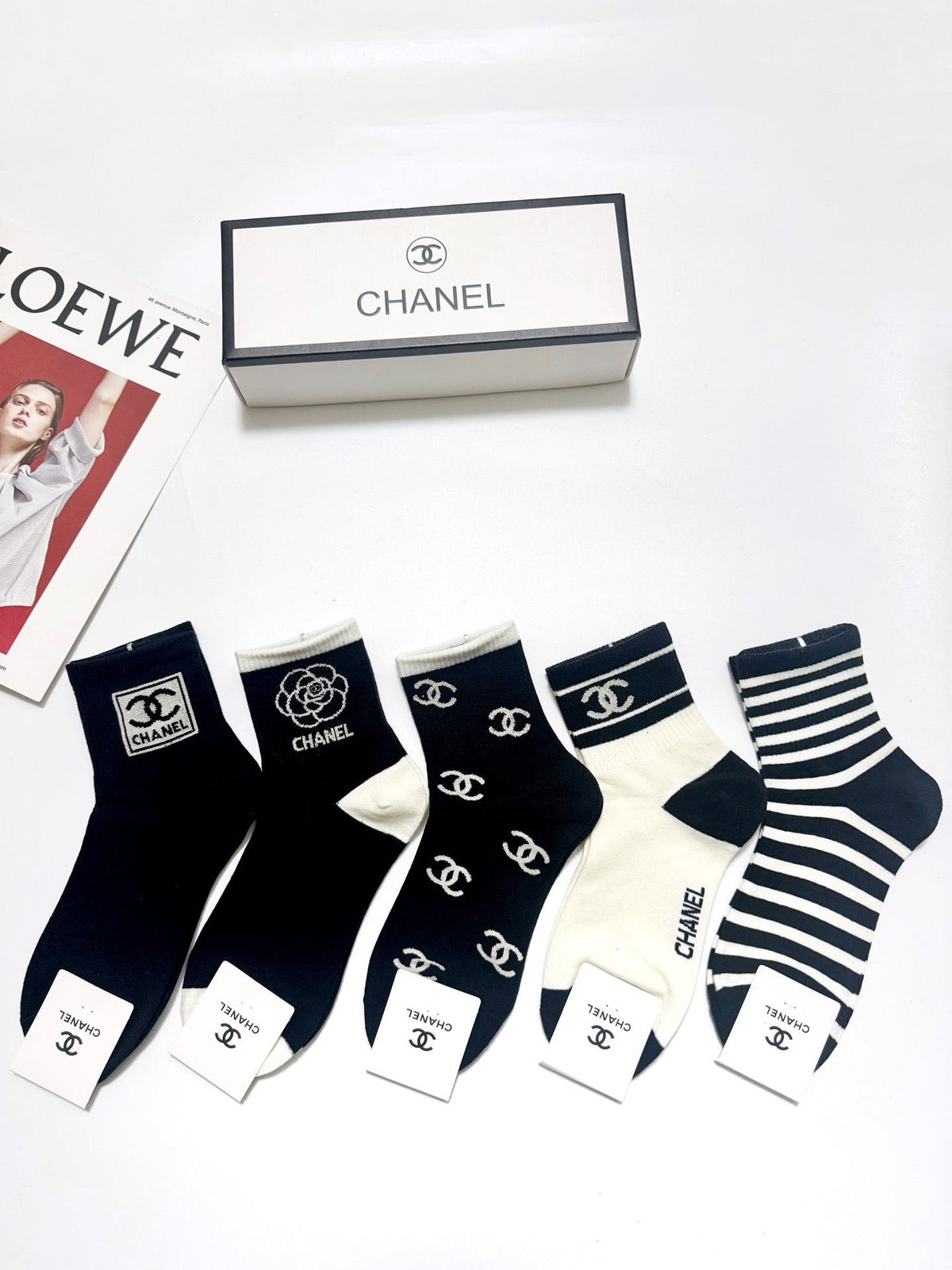 5-Pair Comfort Socks Set (1 BOX)-127