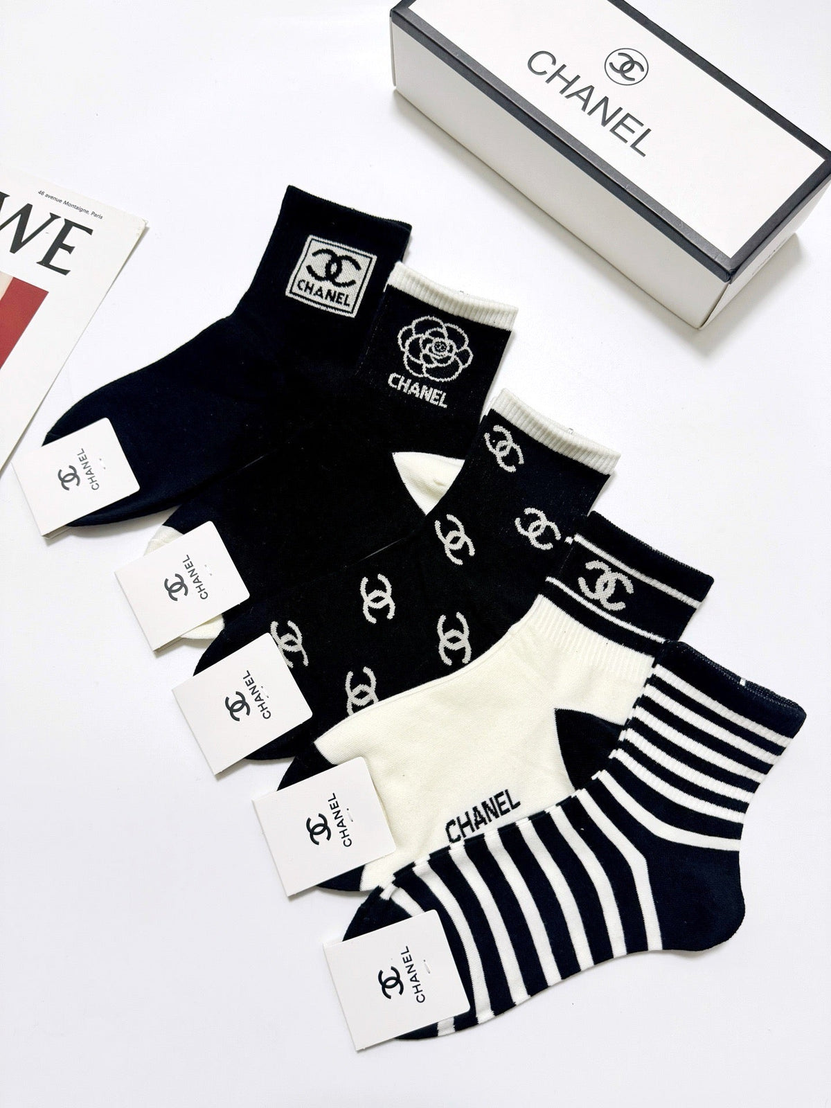 5-Pair Comfort Socks Set (1 BOX)-127
