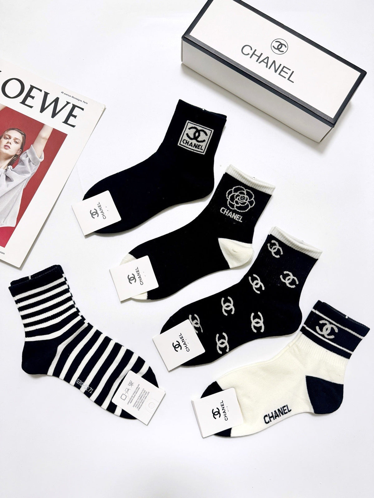 5-Pair Comfort Socks Set (1 BOX)-127