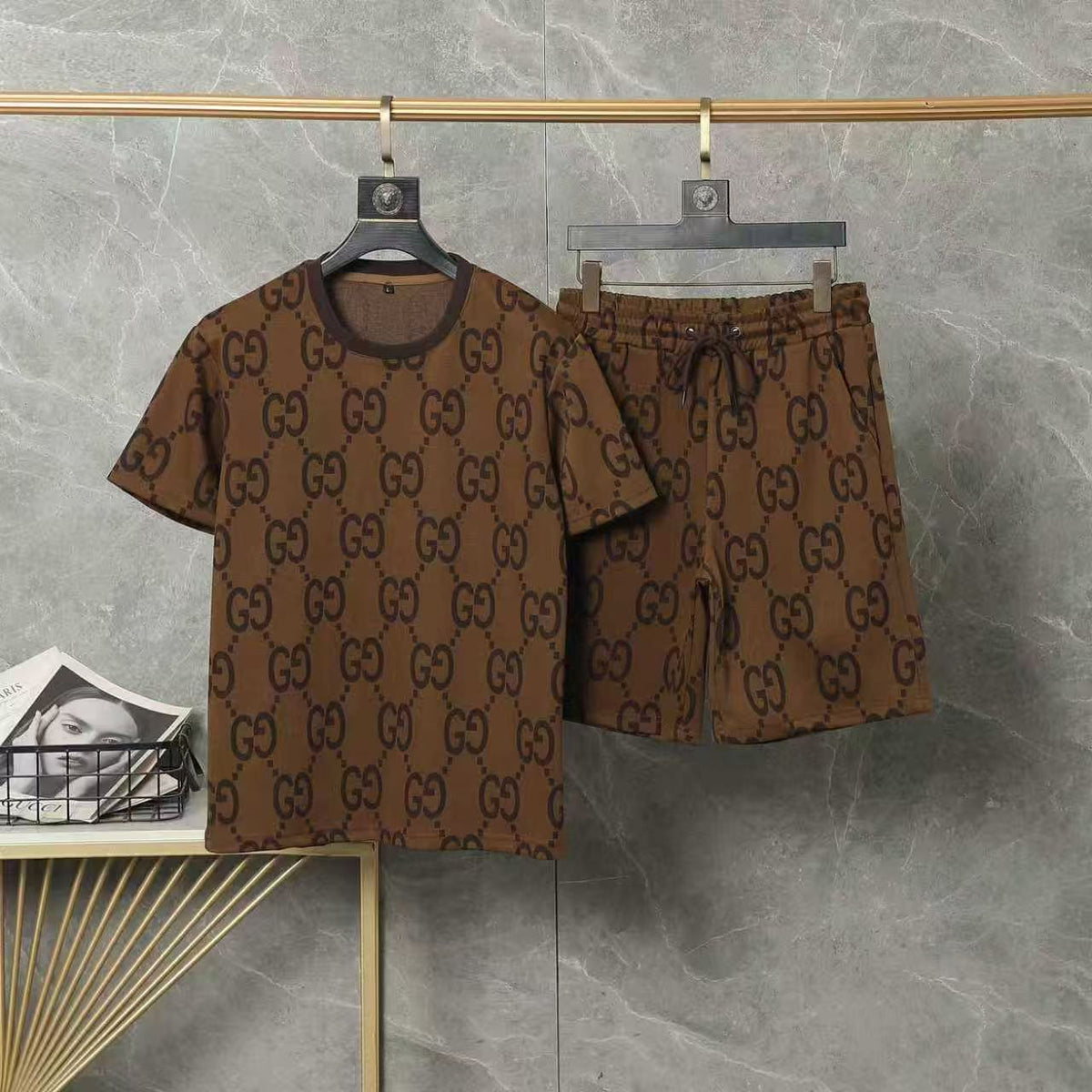 Summer Outfit Set | T-Shirt & Shorts 2-Piece Set-4