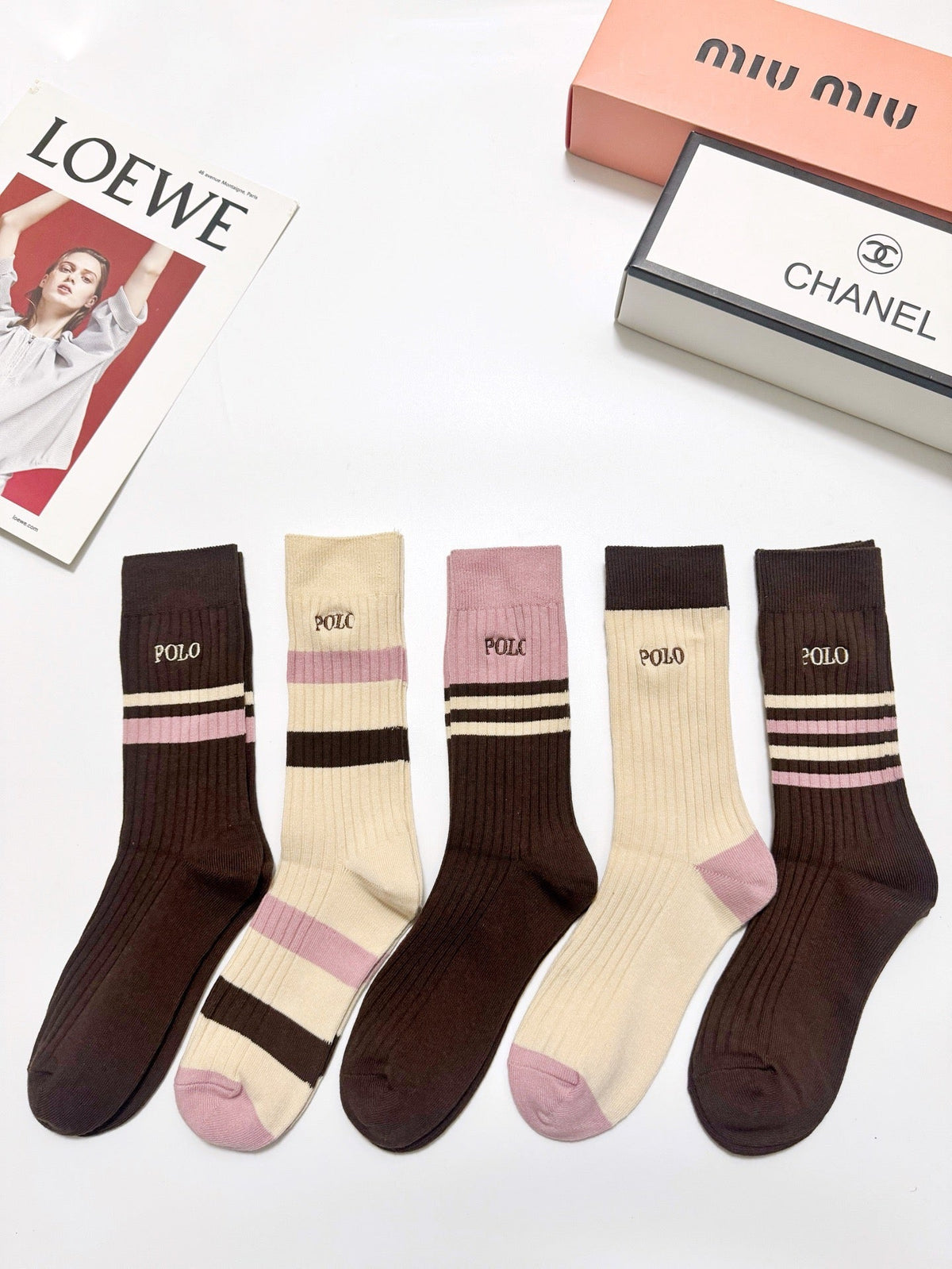 5-Pair Comfort Socks Set (1 BOX)-128