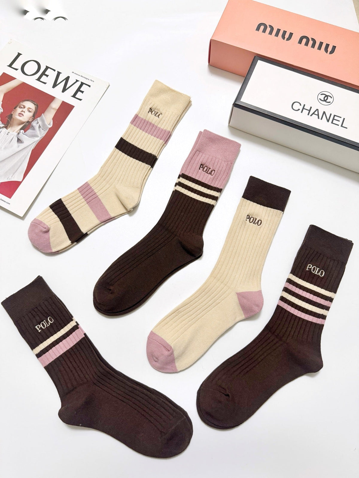 5-Pair Comfort Socks Set (1 BOX)-128