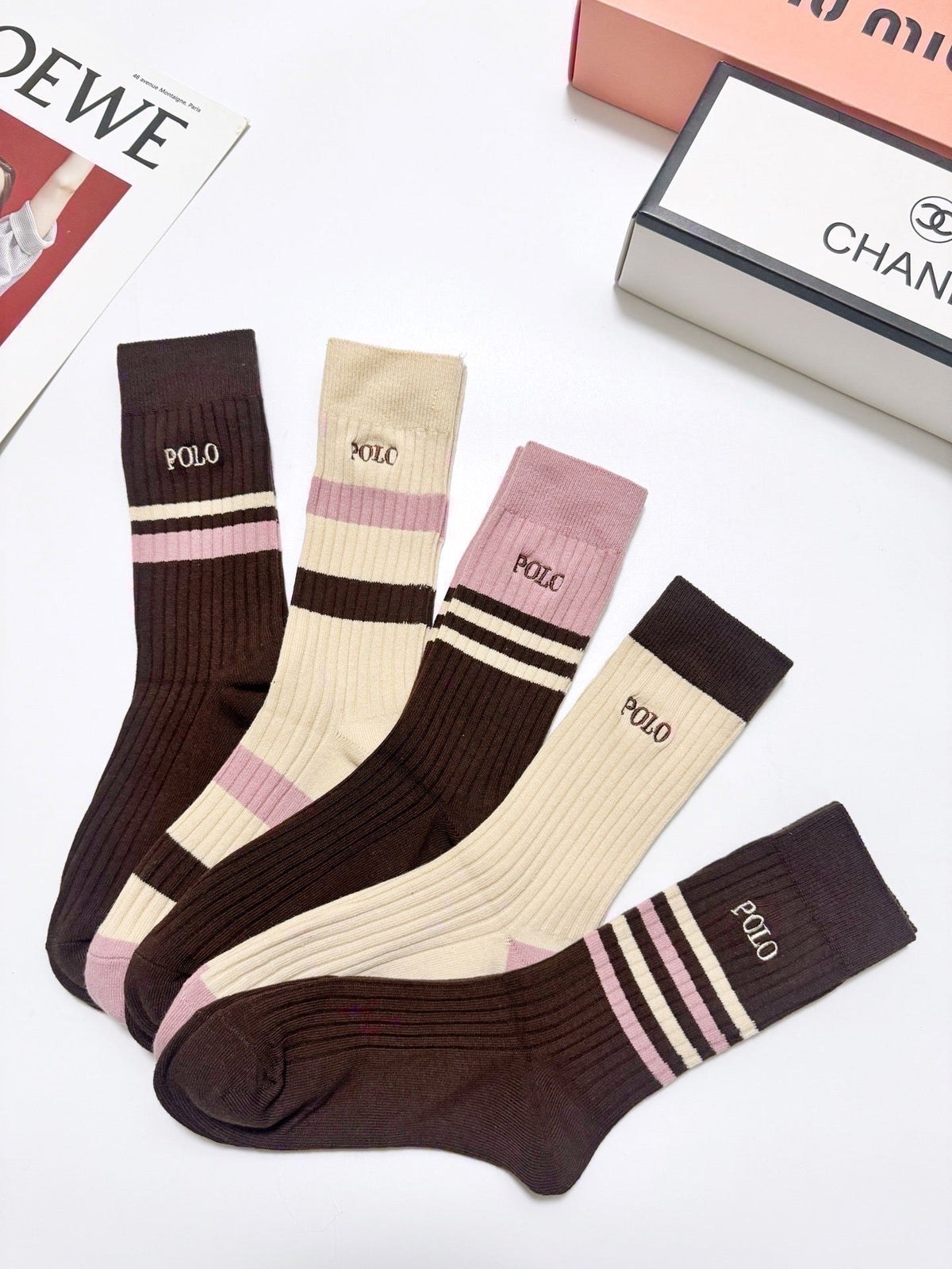 5-Pair Comfort Socks Set (1 BOX)-128