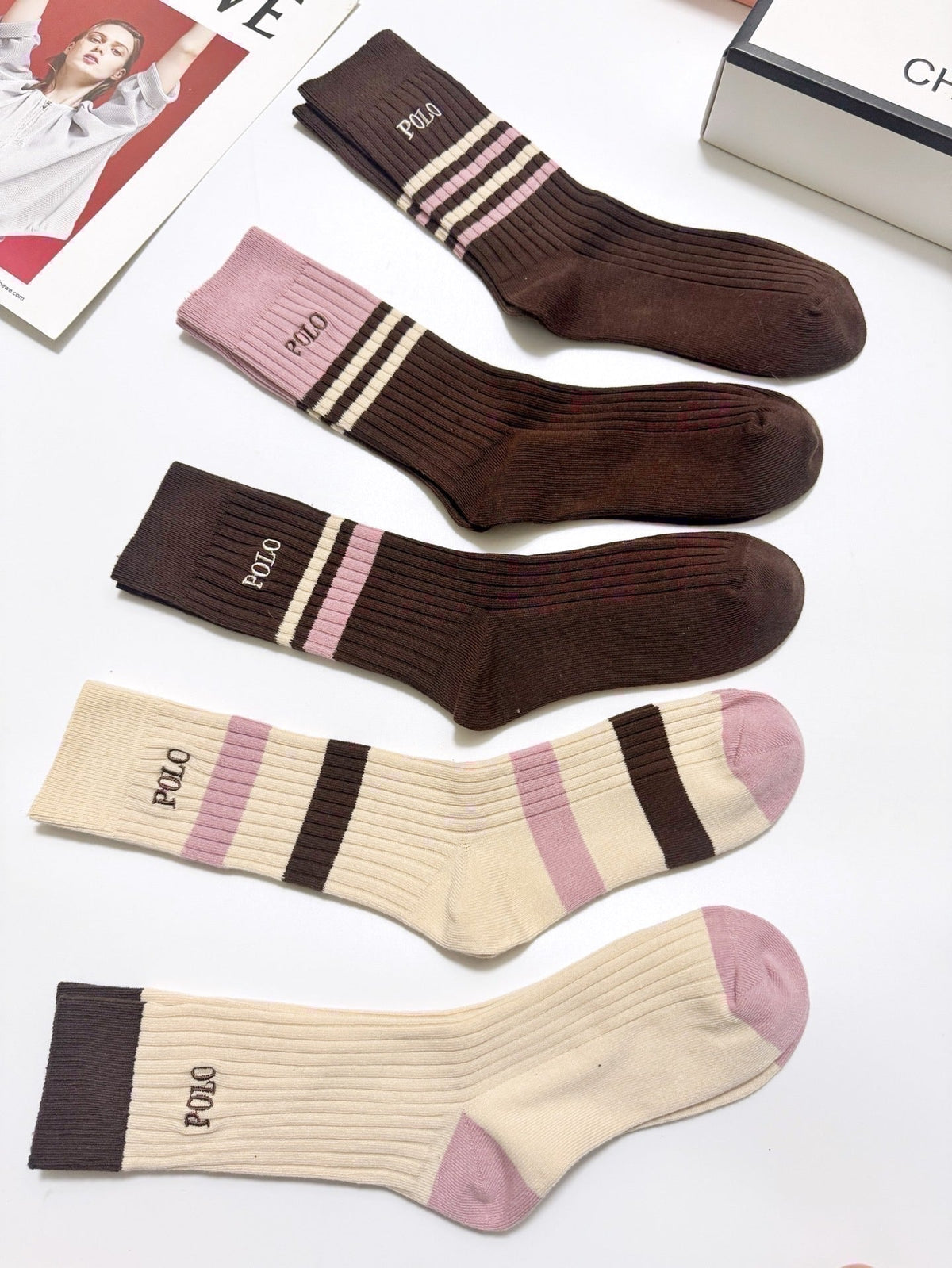 5-Pair Comfort Socks Set (1 BOX)-128
