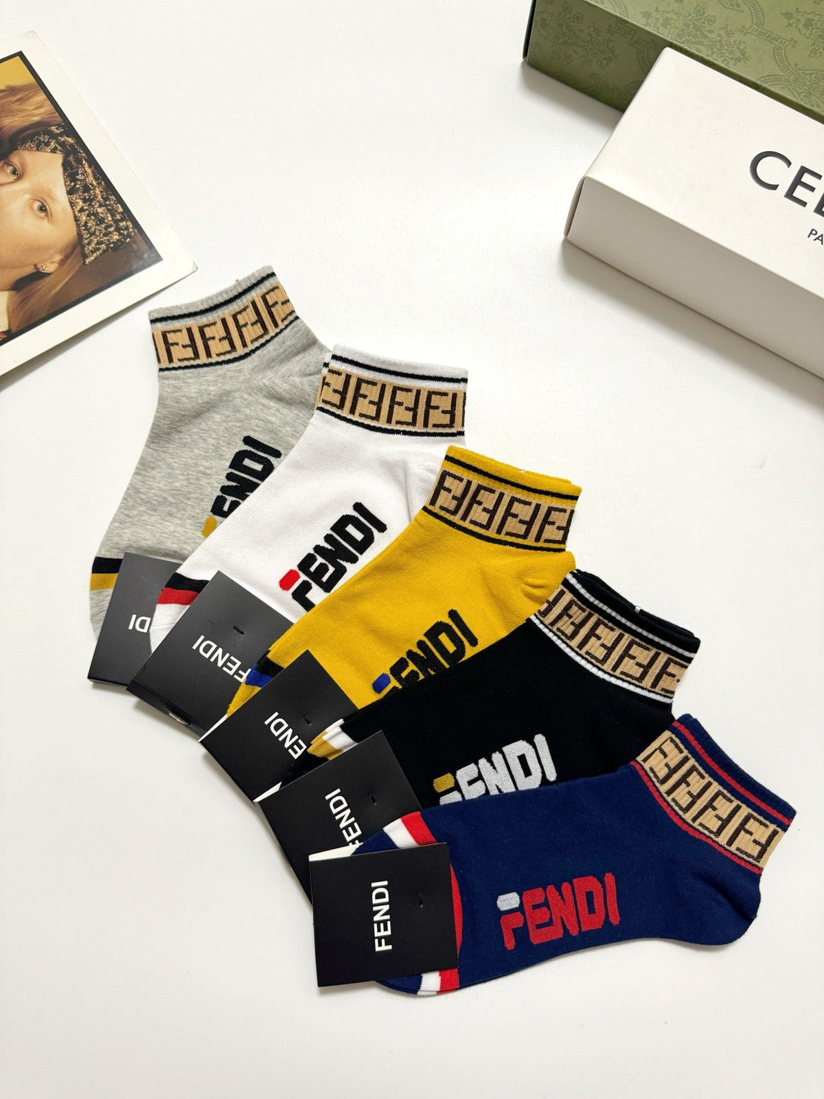 5-Pair Comfort Socks Set (1 BOX)-129