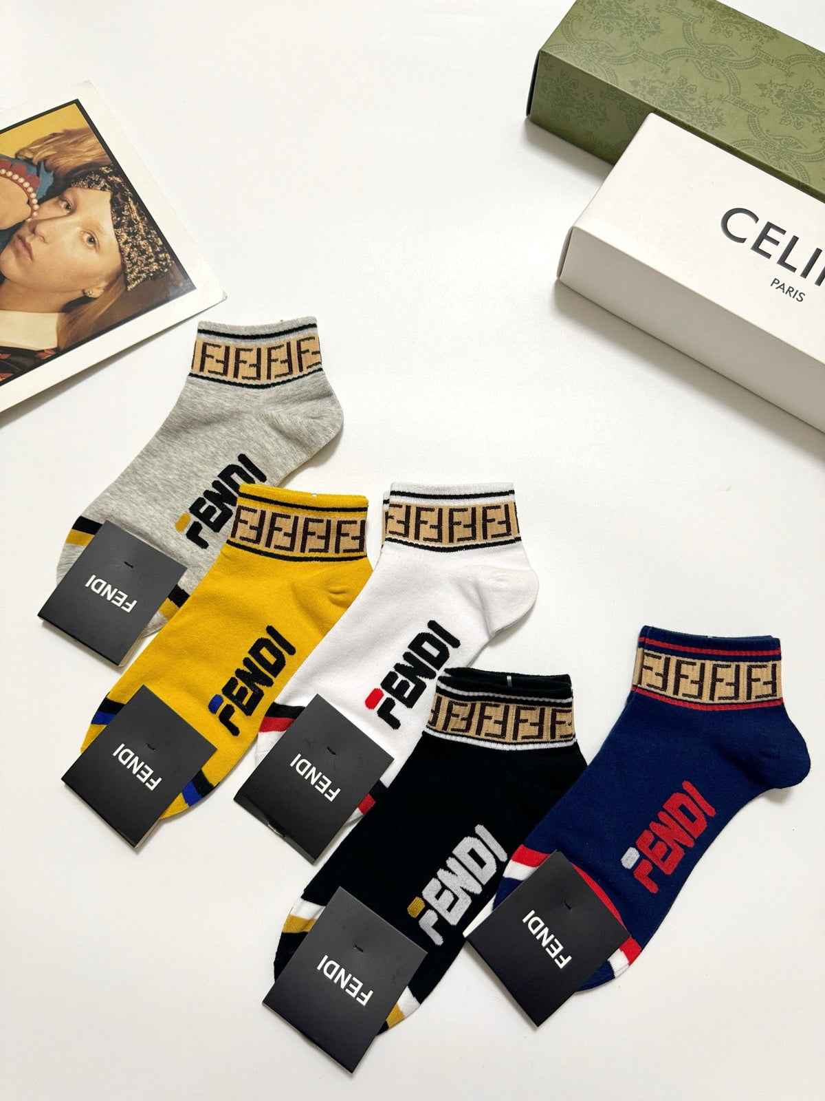 5-Pair Comfort Socks Set (1 BOX)-129