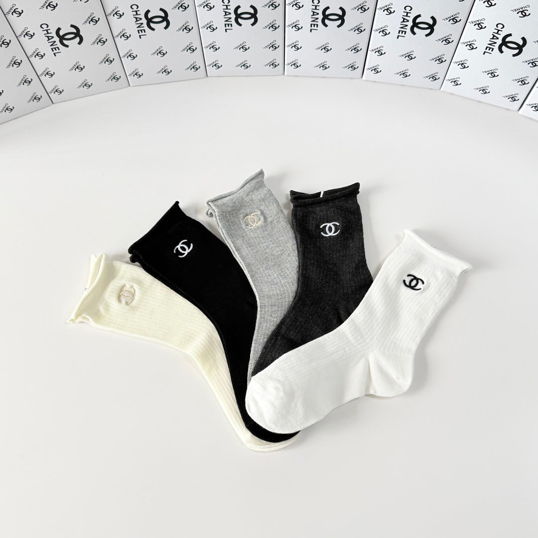 5-Pair Comfort Socks Set (1 BOX)-137