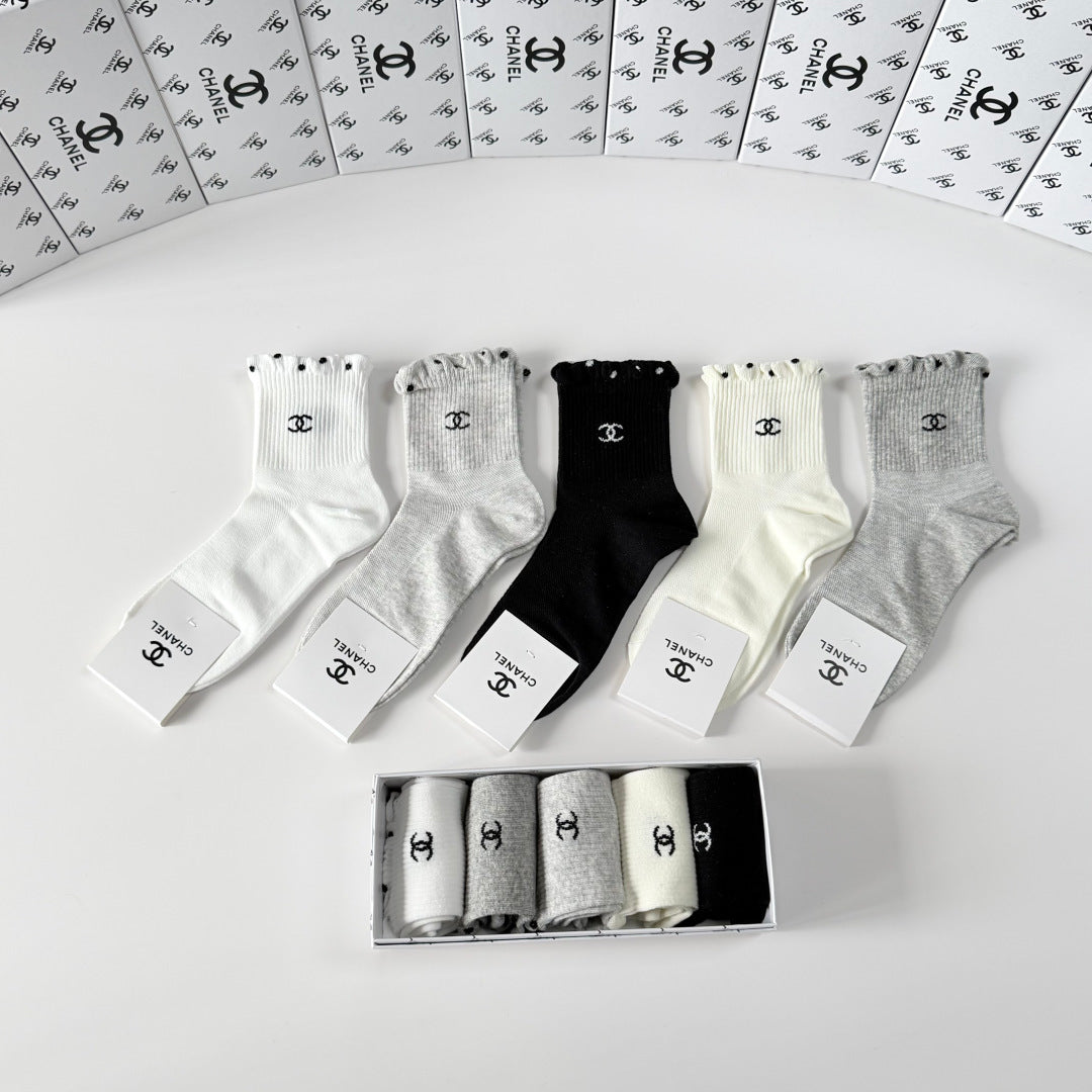 5-Pair Comfort Socks Set (1 BOX)-138