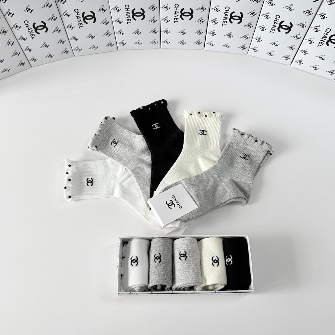 5-Pair Comfort Socks Set (1 BOX)-138