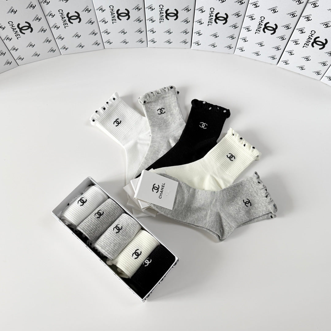 5-Pair Comfort Socks Set (1 BOX)-138