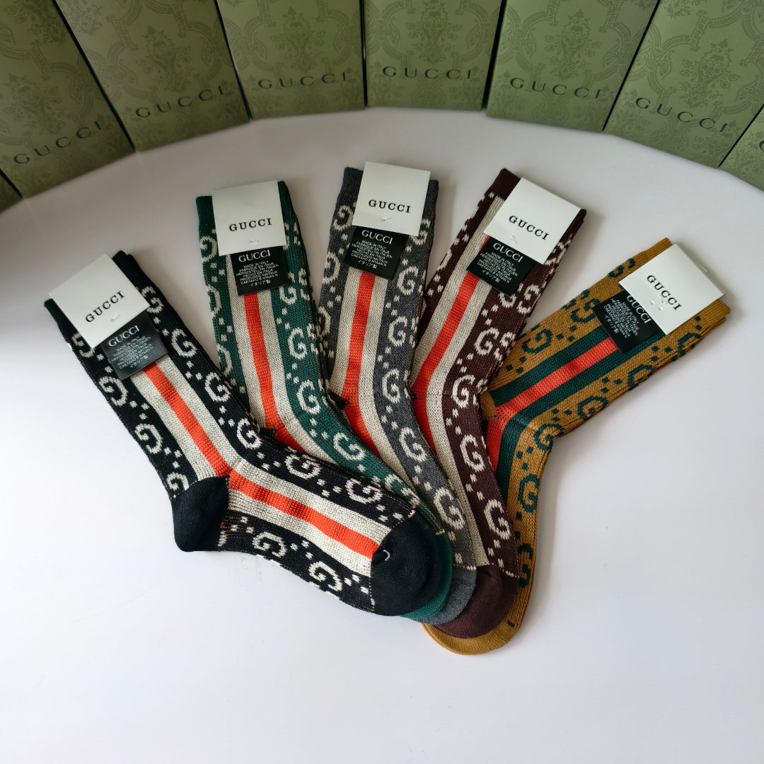 5-Pair Comfort Socks Set (1 BOX)-140
