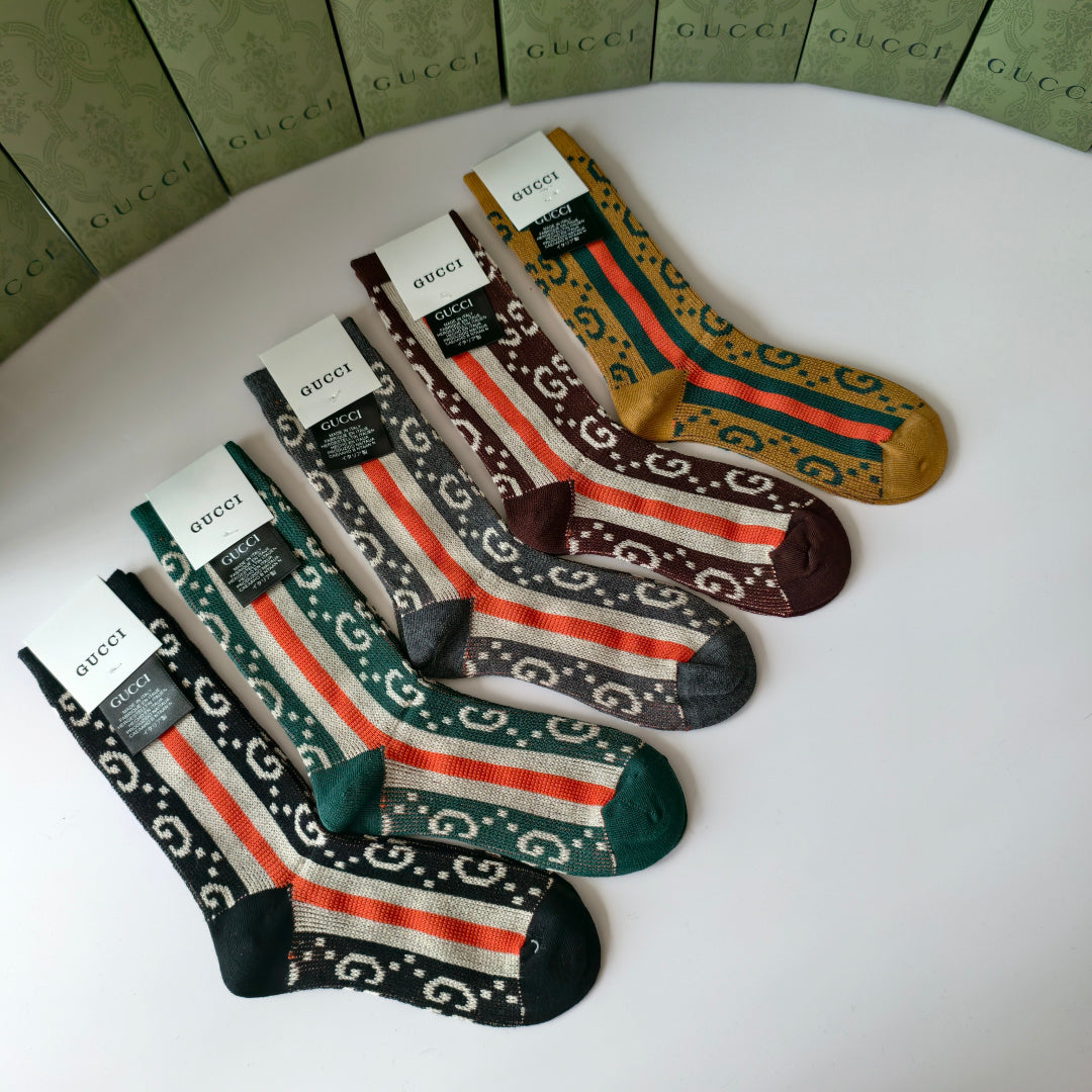 5-Pair Comfort Socks Set (1 BOX)-140