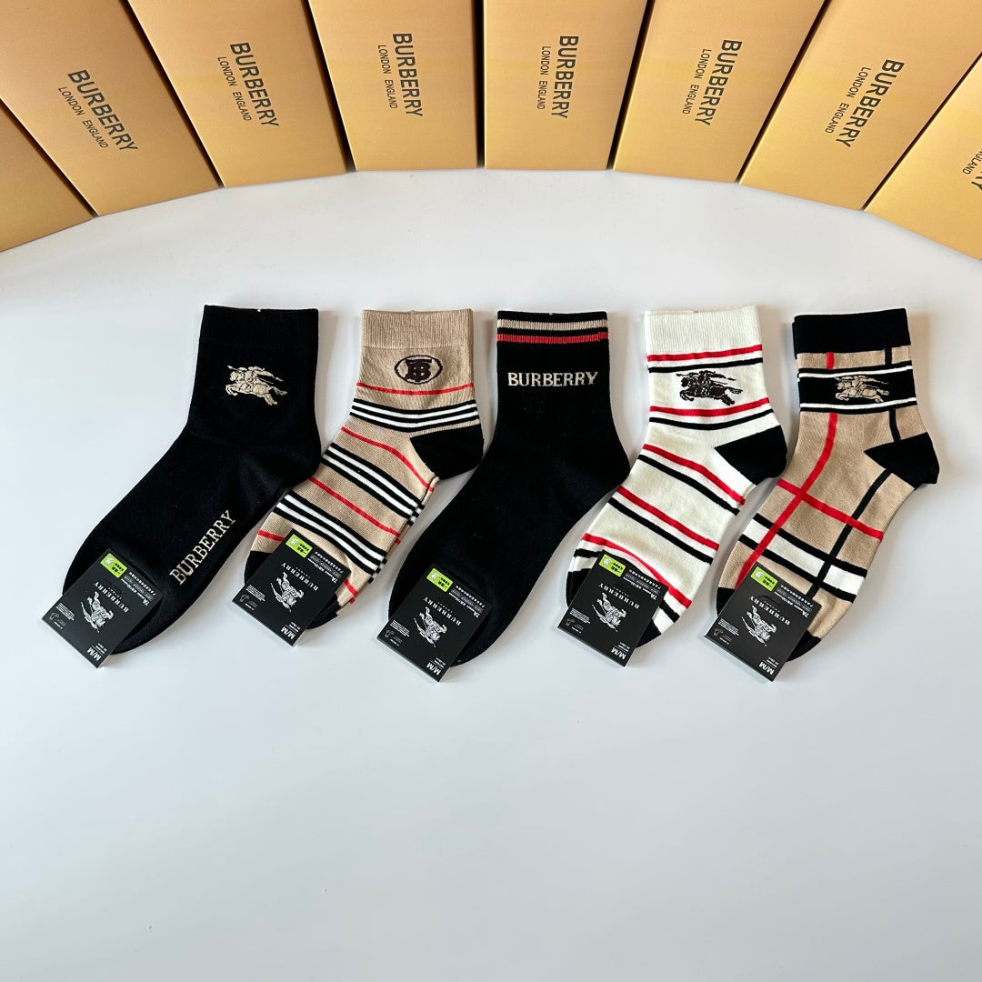 5-Pair Comfort Socks Set (1 BOX)-141
