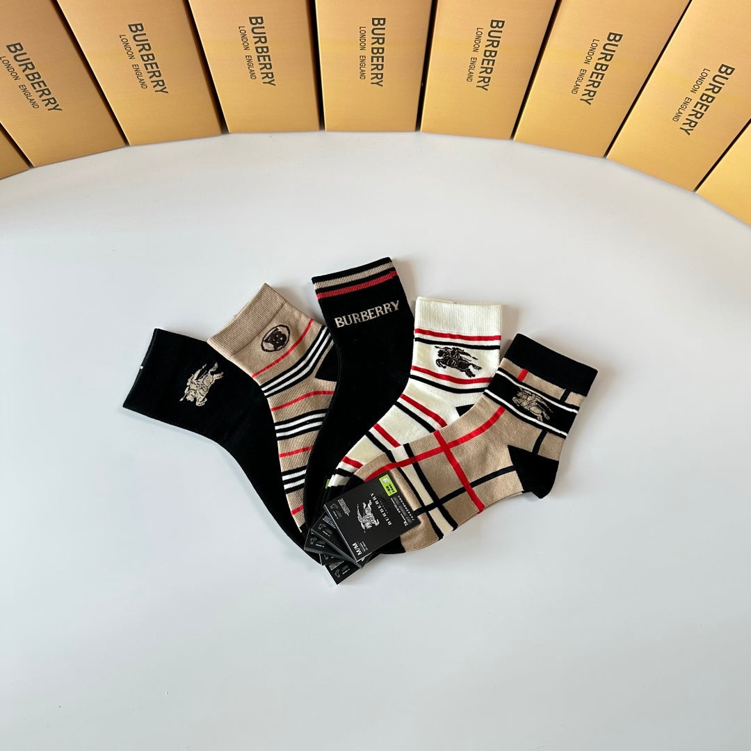 5-Pair Comfort Socks Set (1 BOX)-141
